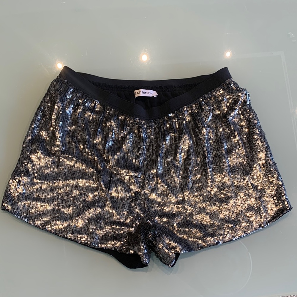 Gat Rimon Adriel Sequin Shorts